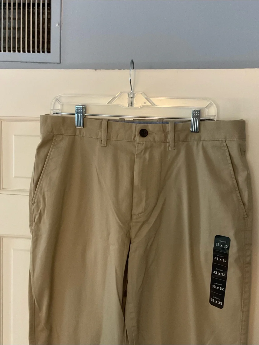 J.Crew Straight-fit original chino pant Burnished Khaki Men’s 33x32 NWT Office